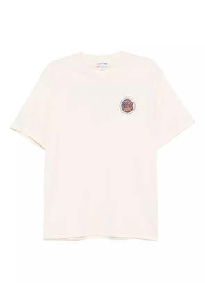 Lacoste printed jersey T-shirt - Neutrals