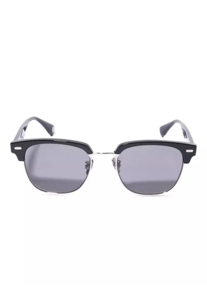 A BATHING APE® temple-detail square sunglasses - Black