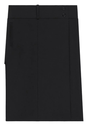 Courrèges belted skirt - Black