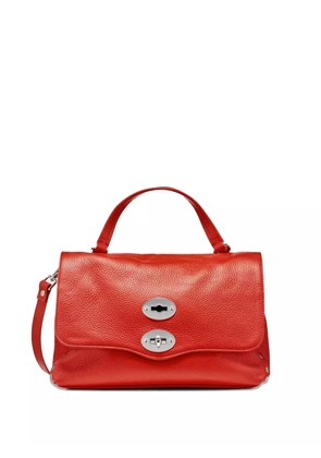 Zanellato small Postina leather tote bag - Red