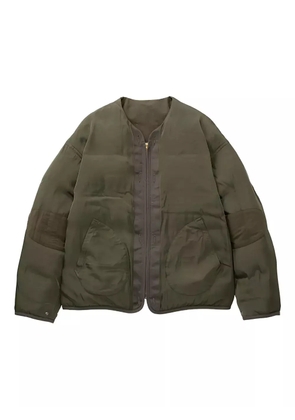 visvim quilted wool jacket - Green