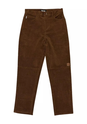 Sinclair corduroy straight-leg trousers - Brown