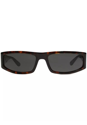 Courrèges Tech sunglasses - Brown