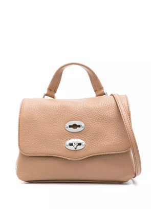 Zanellato Postina leather tote bag - Brown