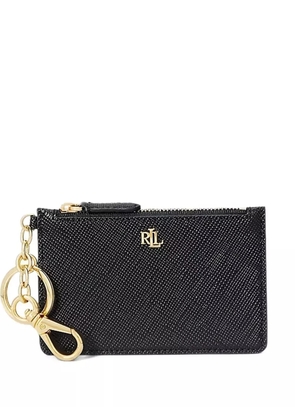 Lauren Ralph Lauren logo-plaque cardholder - Black