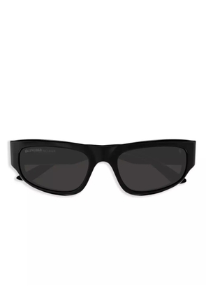Balenciaga Eyewear rectangular-frame sunglasses - Black