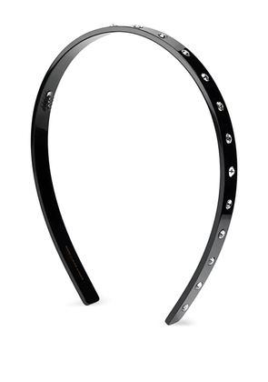 Maison Michel crystal-embellished headband - Black