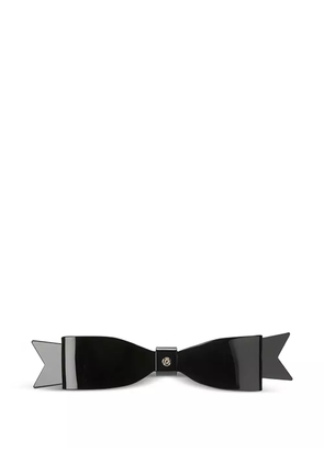 Maison Michel bow hair clip - Black