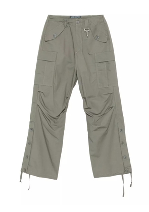 Reese Cooper wide-leg cargo trousers - Green