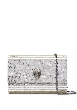 Kurt Geiger London Party Eagle clutch bag - Silver