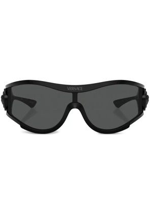 Versace Eyewear Medusa-plaque pilot-frame sunglasses - Black