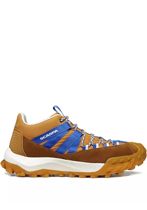 SCARPA suede lace-up sneakers - Orange