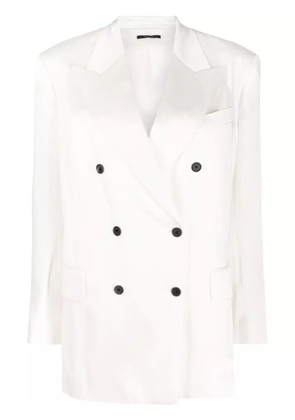 TOM FORD double-breasted blazer - White