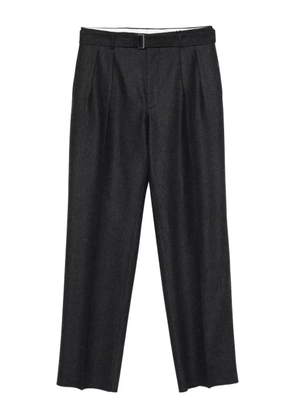 Tagliatore pleated belted trousers - Grey