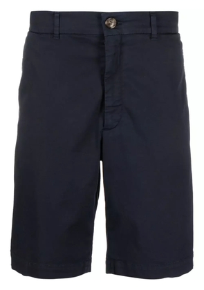 Brunello Cucinelli twill Bermuda shorts - Blue