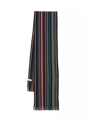 Paul Smith Signature Stripe scarf - Black