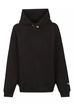 Kenzo pin-detail hoodie - Black