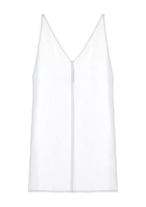 Carven V-neck dress - White
