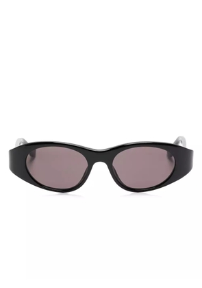 Chloé Eyewear oval-frame sunglasses - Black