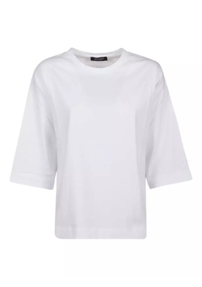 Aragona three-quarter sleeve T-shirt - White