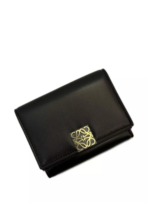 LOEWE Anagram leather wallet - Black