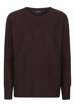 Aragona raglan-sleeve cashmere sweater - Brown