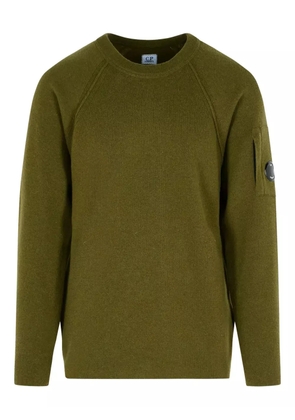 C.P. Company ribbed crew-neck sweater - Green