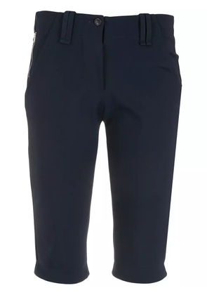 Gloria Coelho knee-length bermuda shorts - Blue