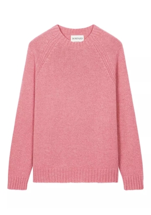 BOMPARD raglan-sleeve round-neck sweater - Pink