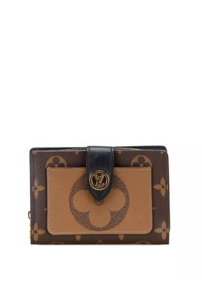 Louis Vuitton Pre-Owned 2020 Monogram Giant Reverse Juliette Wallet small wallets - Brown