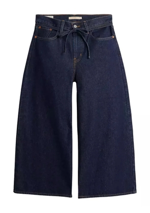 Levi's tie-waist cropped jeans - Blue