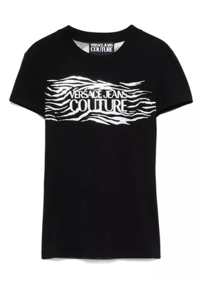 Versace Jeans Couture logo-print T-shirt - Black