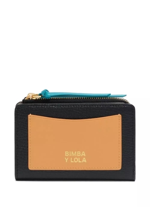Bimba y Lola zip-fastening bi-colour wallet - Black