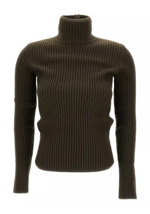 Max Mara ribbed turtleneck sweater - Green