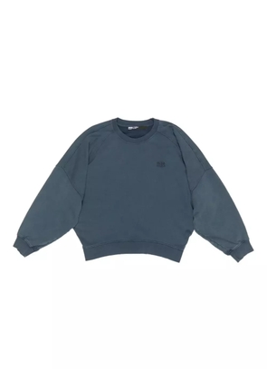 Bimba y Lola raglan-sleeve cotton sweatshirt - Blue