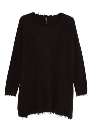 Rundholz frayed sweater - Brown