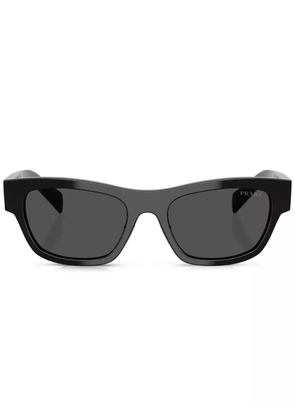 Prada Eyewear geometric-frame sunglasses - Black