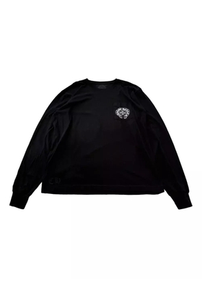 Chrome Hearts Hangzhou Limited Floral Cross Horseshoe sweatshirt - Black