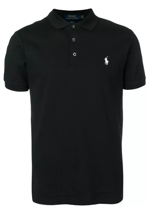 Polo Ralph Lauren contrast logo polo shirt - Black