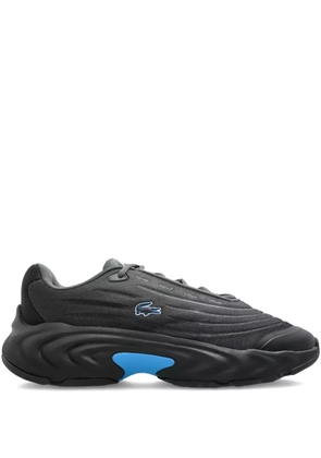 Lacoste logo-patch lace-up sneakers - Black