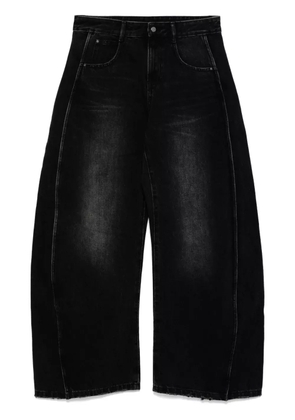 JNBY extra long zip-up jeans - Black