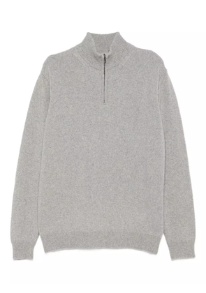 120% Lino high-neck jumper - Grey