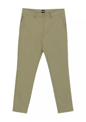 BOSS zip-pocket skinny trousers - Green