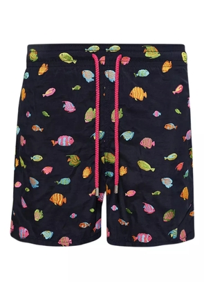 Vilebrequin Mistral fish-motif swim shorts - Blue