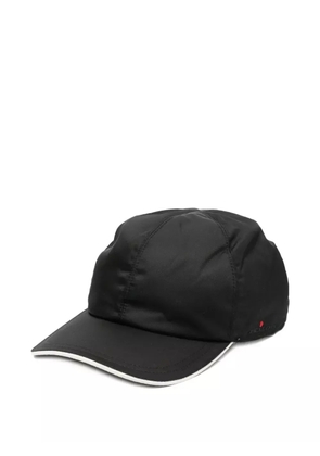 Kiton contrast-trim baseball cap - Black