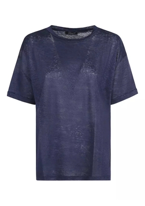 Aragona linen T-shirt - Blue