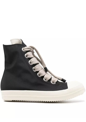 Rick Owens DRKSHDW high-top lace-up fastening sneakers - Black