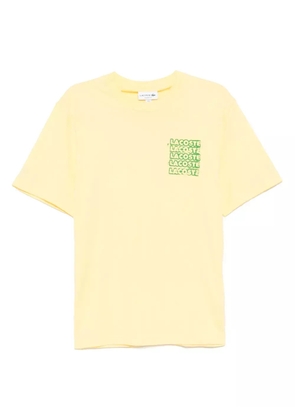 Lacoste Cotton Jersey Graphic t-shirt - Yellow