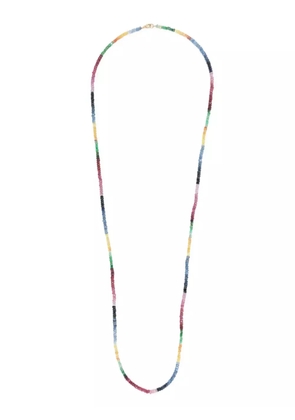 JIA JIA 14kt yellow gold Arizona sapphire long beaded necklace