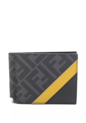 Fendi Pre-Owned FF-pattern cardholder - Black